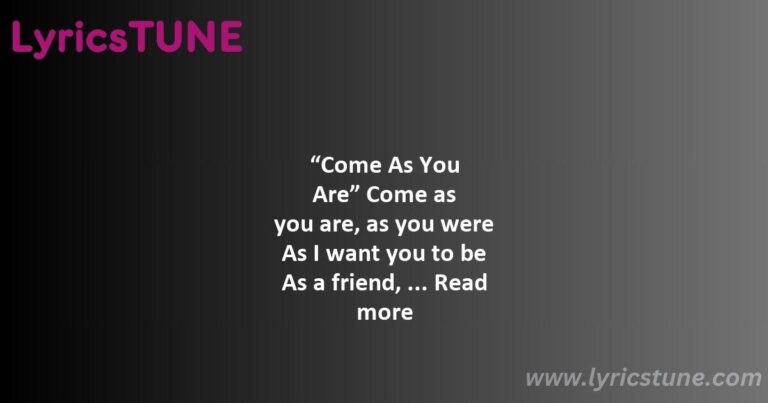 come as you are lyrics nirvana lyrics 8220come as you are8221 lyrics - heart shaped box lyrics