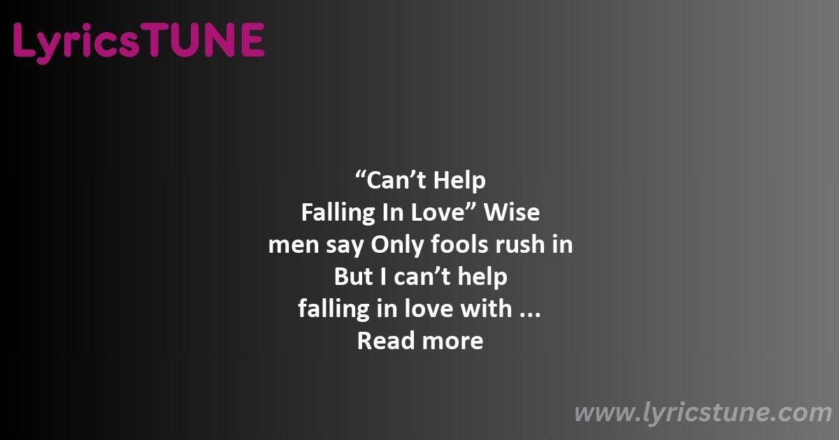 falling in love with you lyrics elvis elvis presley lyrics 8220can8217t help falling in love8221 lyrics - falling in love with you lyrics elvis