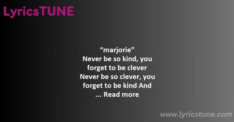 marjorie lyrics taylor swift lyrics 8220marjorie8221 lyrics - anti hero lyrics