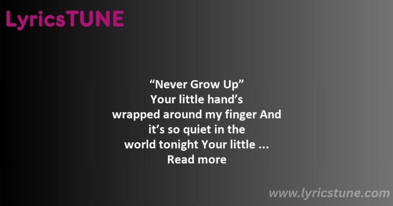 never grow up lyrics taylor swift lyrics 8220never grow up8221 lyrics - no body no crime lyrics