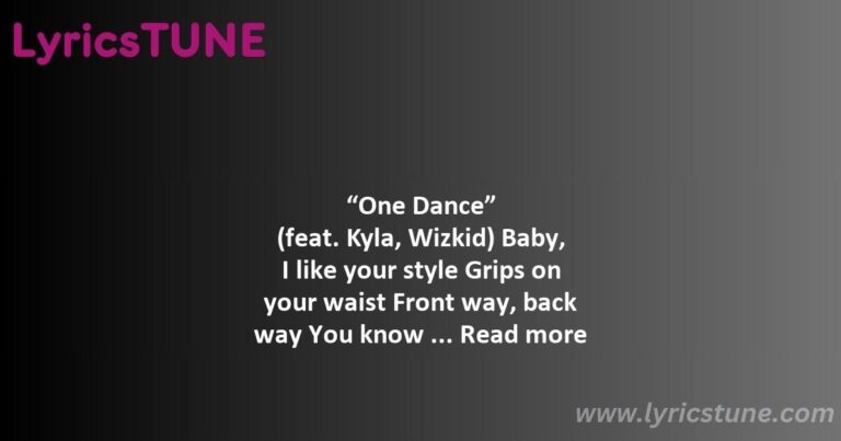 one dance lyrics drake lyrics 8220one dance8221 lyrics - jungle lyrics drake