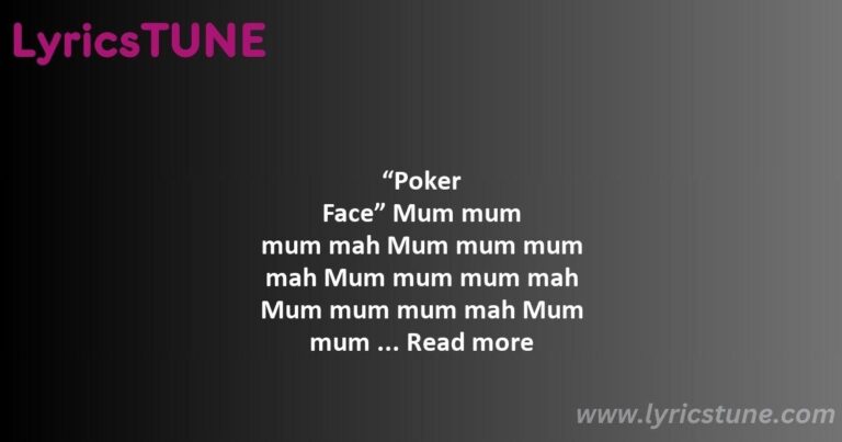 poker face lyrics lady gaga lyrics 8220poker face8221 lyrics - bloody mary lady gaga lyrics