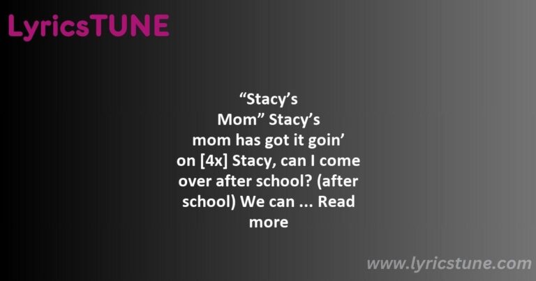 stacy8217s mom lyrics fountains of wayne lyrics 8220stacy8217s mom8221 lyrics - stacy's mom lyrics