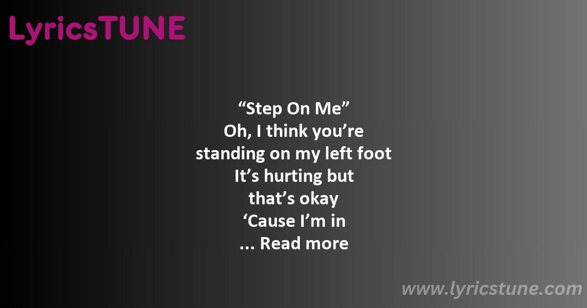 step on me the cardigans lyrics the cardigans lyrics 8220step on me8221 lyrics - step on me the cardigans lyrics