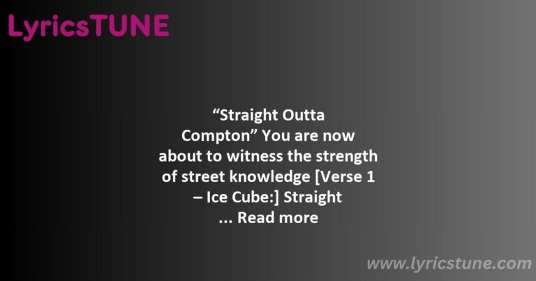 straight outta compton lyrics nwa lyrics 8220straight outta compton8221 lyrics - straight outta compton lyrics