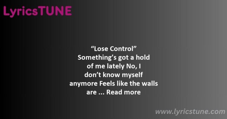 teddy swims lose control lyrics teddy swims lyrics 8220lose control8221 lyrics - lose control teddy swims lyrics