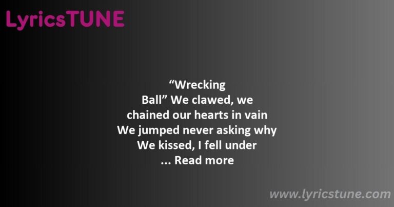 wrecking ball lyrics miley cyrus lyrics 8220wrecking ball8221 lyrics - used to be young lyrics