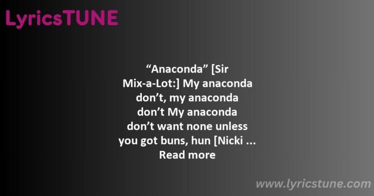 anaconda lyrics nicki minaj lyrics 8220anaconda8221 lyrics - ftcu lyrics