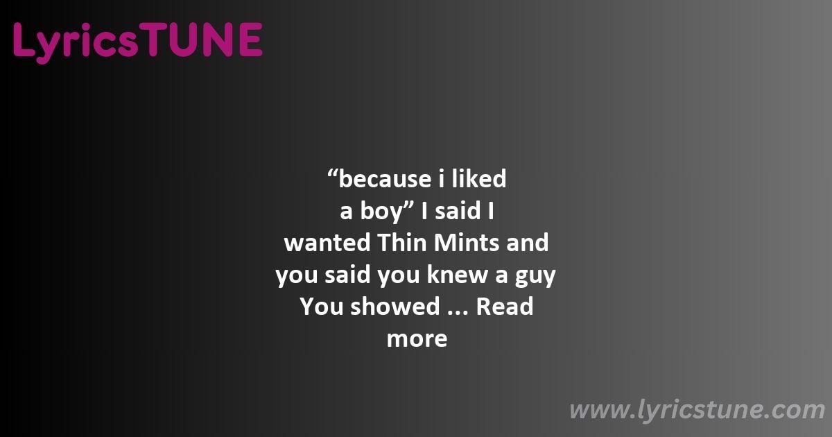 because i liked a boy lyrics sabrina carpenter lyrics 8220because i liked a boy8221 lyrics - because i liked a boy lyrics