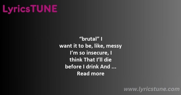 brutal lyrics olivia rodrigo lyrics 8220brutal8221 lyrics - brutal lyrics