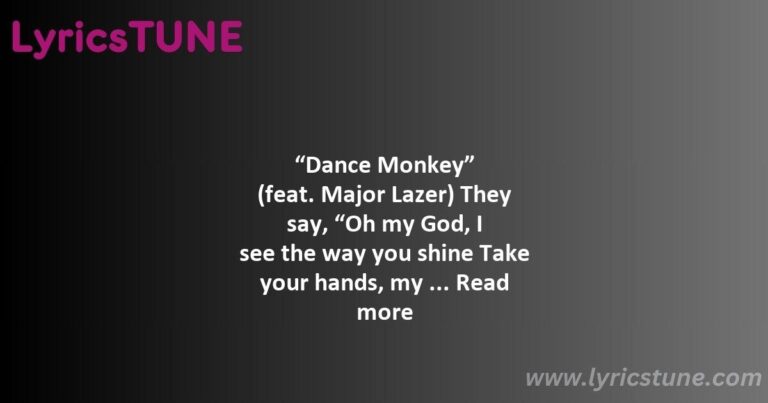 dance monkey lyrics tones and i lyrics 8220dance monkey8221 lyrics - dance monkey lyrics