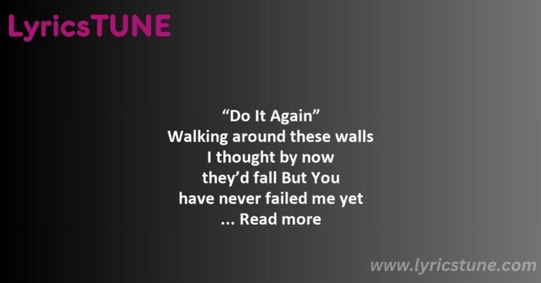 do it again lyrics elevation worship lyrics 8220do it again8221 lyrics - trust in god lyrics