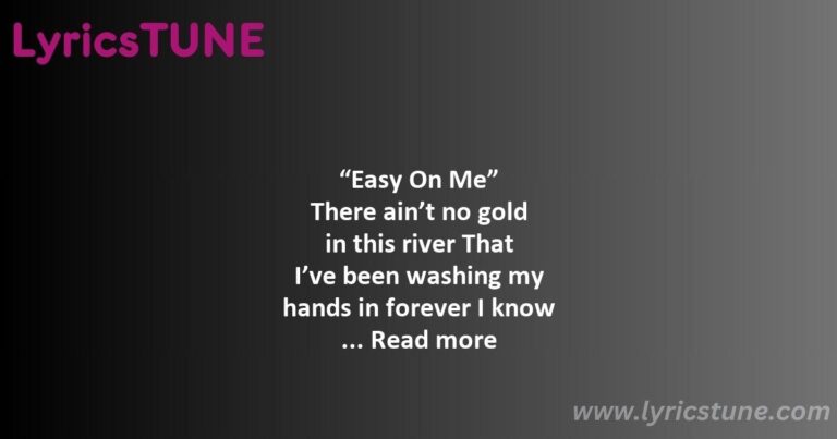 easy on me lyrics adele lyrics 8220easy on me8221 lyrics - go easy on me lyrics