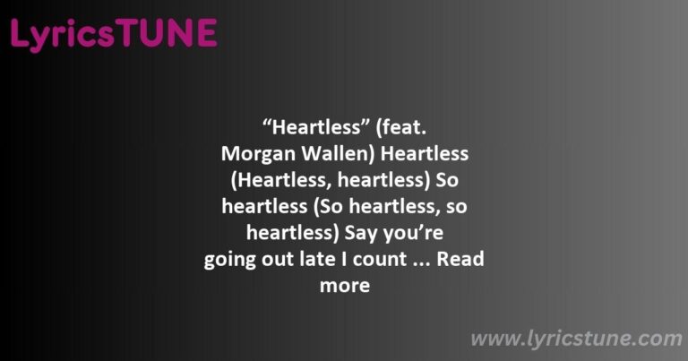 heartless lyrics morgan wallen diplo lyrics 8220heartless8221 lyrics - heartless lyrics morgan wallen