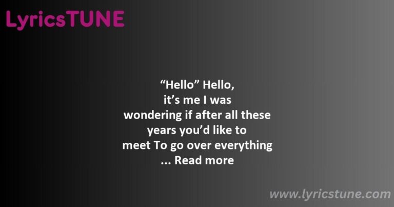 hello adele lyrics adele lyrics 8220hello8221 lyrics - go easy on me lyrics