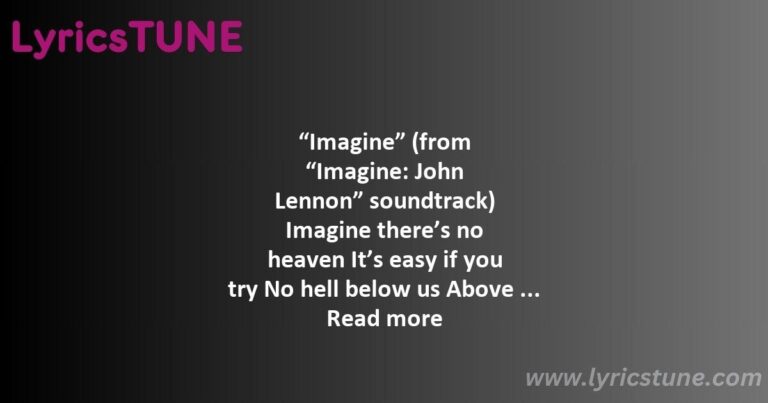 imagine lyrics john lennon lyrics 8220imagine8221 lyrics - imagine lyrics