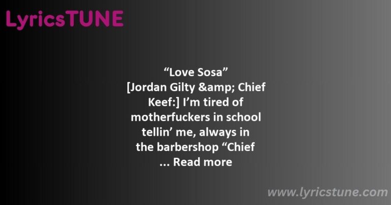 love sosa intro chief keef lyrics 8220love sosa8221 lyrics - love sosa intro