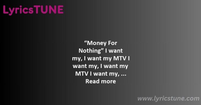 money for nothing lyrics dire straits lyrics 8220money for nothing8221 lyrics - money for nothing lyrics