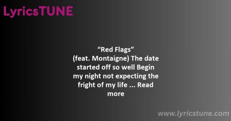 red flags lyrics tom cardy lyrics 8220red flags8221 lyrics - red flags lyrics