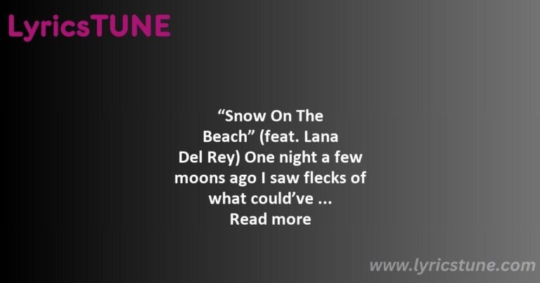 snow on the beach lyrics taylor swift lyrics 8220snow on the beach8221 lyrics - thug story lyrics