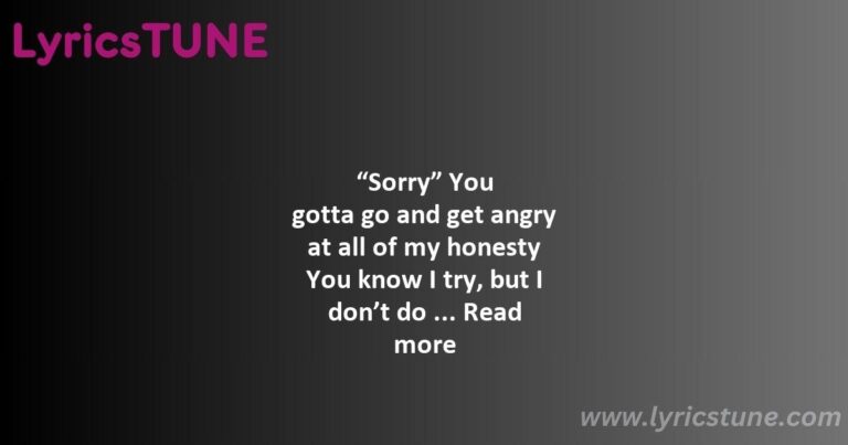 sorry lyrics justin bieber lyrics 8220sorry8221 lyrics - justin bieber baby lyrics