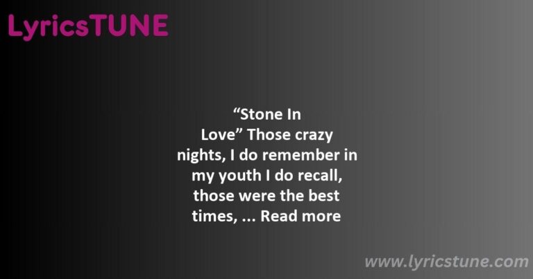 stone in love lyrics journey lyrics 8220stone in love8221 lyrics - stone in love lyrics