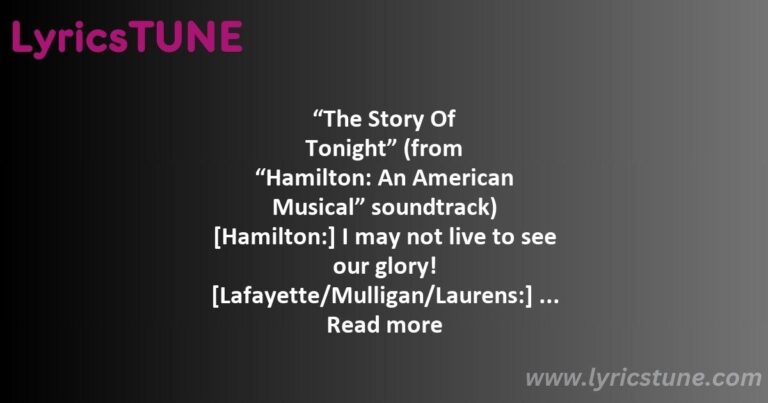 the story of tonight lyrics lin manuel miranda anthony ramos daveed diggs 038 okieriete onaodowan lyrics8220the story of tonight8221 lyrics - satisfied lyrics