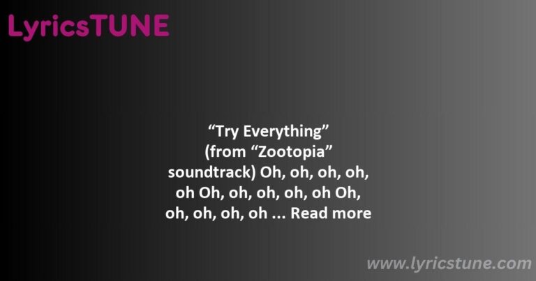 try everything lyrics shakira lyrics 8220try everything8221 lyrics - try everything lyrics