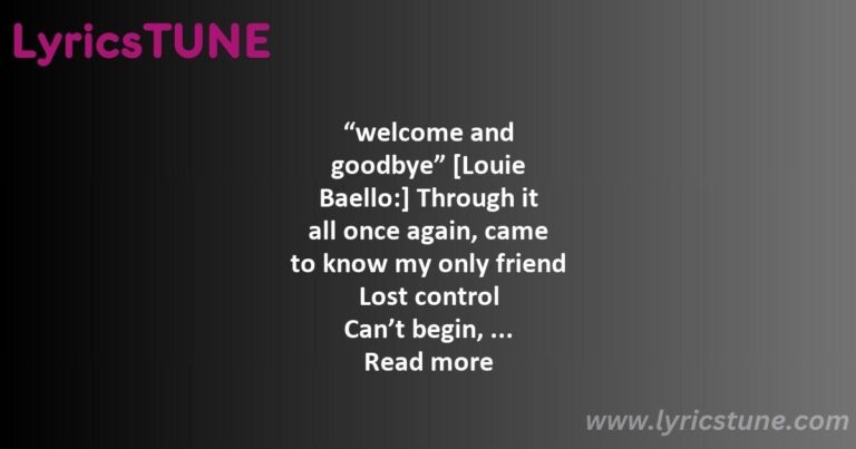 welcome and goodbye lyrics dream ivory lyrics 8220welcome and goodbye8221 lyrics - welcome and goodbye lyrics