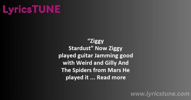 ziggy stardust lyrics david bowie lyrics 8220ziggy stardust8221 lyrics - ziggy stardust lyrics